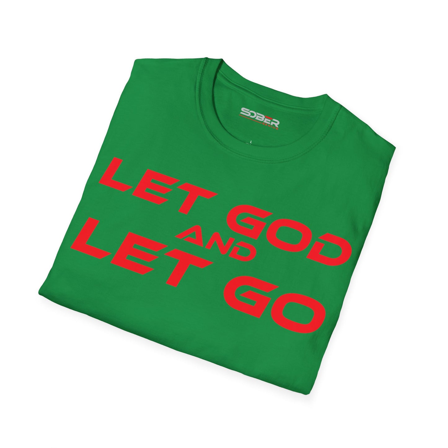 Let God and Let Go - Unisex Softstyle T-Shirt