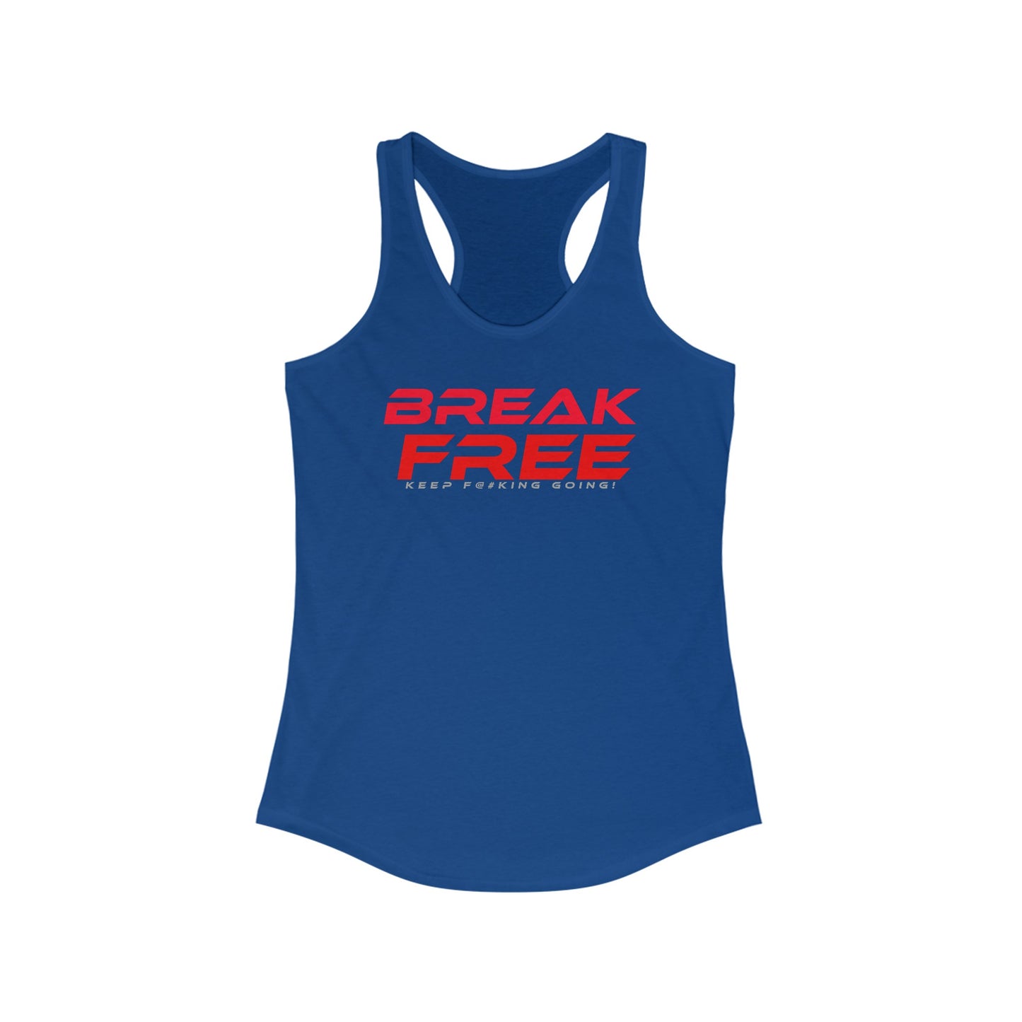 Break Free - Women's Ideal Racerback Tank