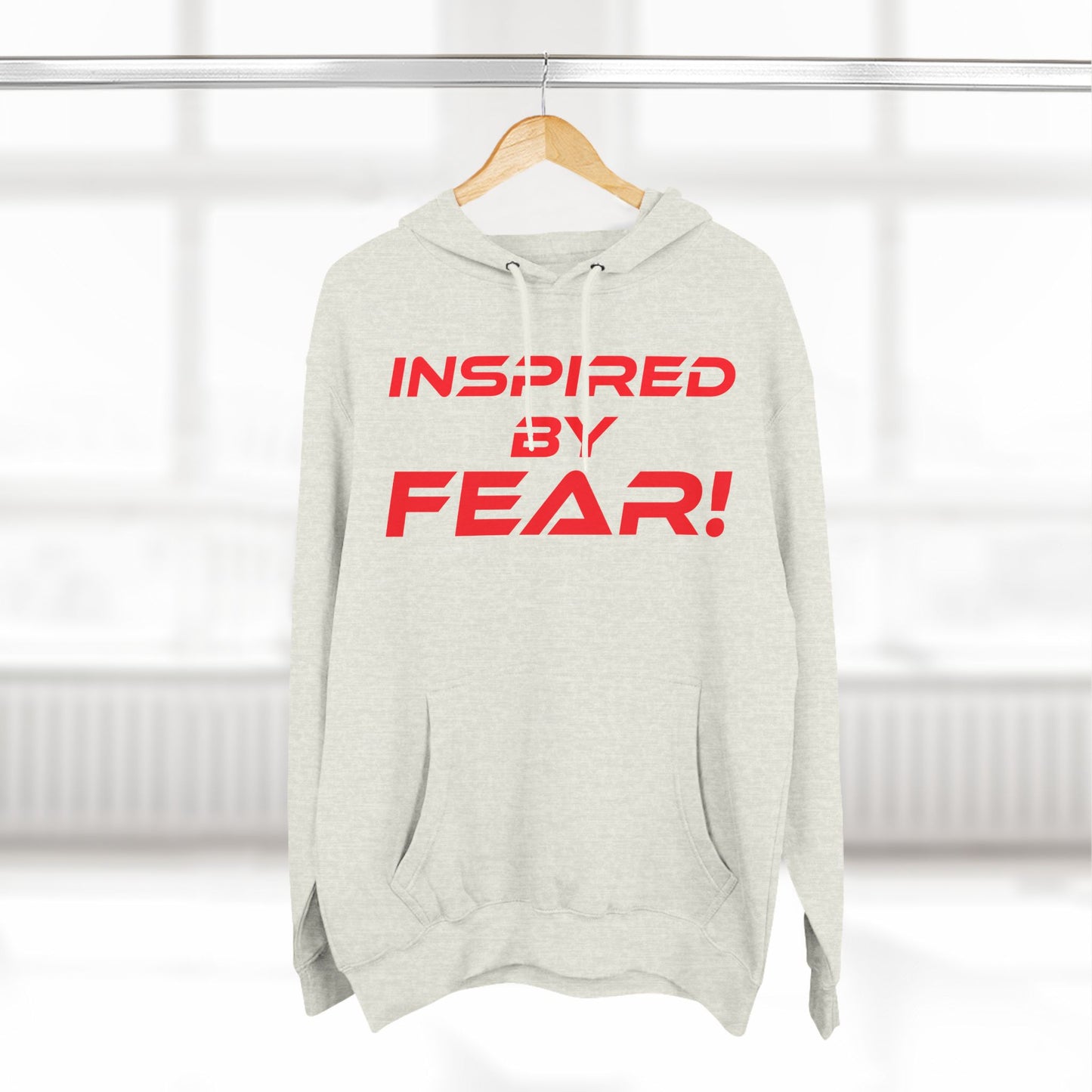 Inspired By Fear - Three-Panel Fleece Hoodie