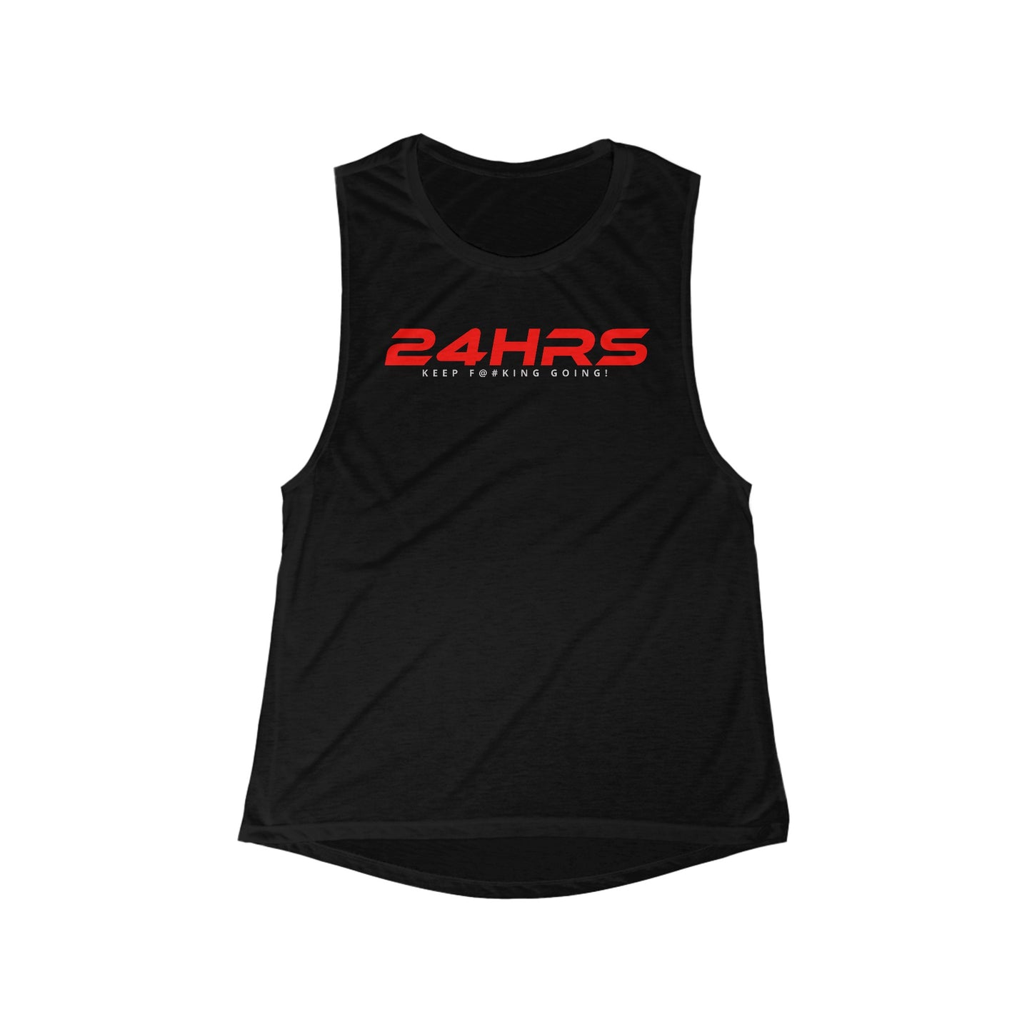 24 HRS - Women's Flowy Scoop Muscle Tank