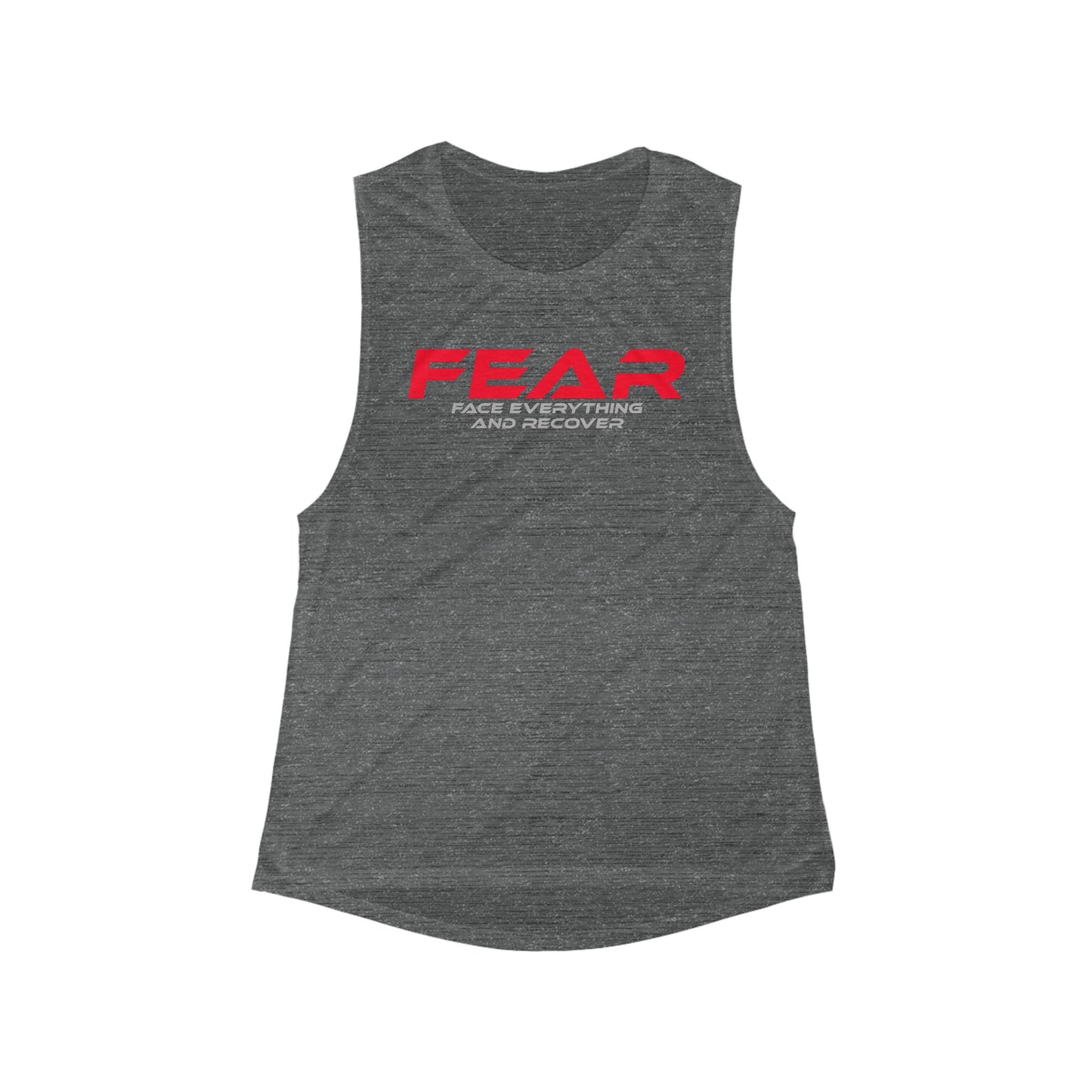 FEAR - Women's Flowy Scoop Muscle Tank