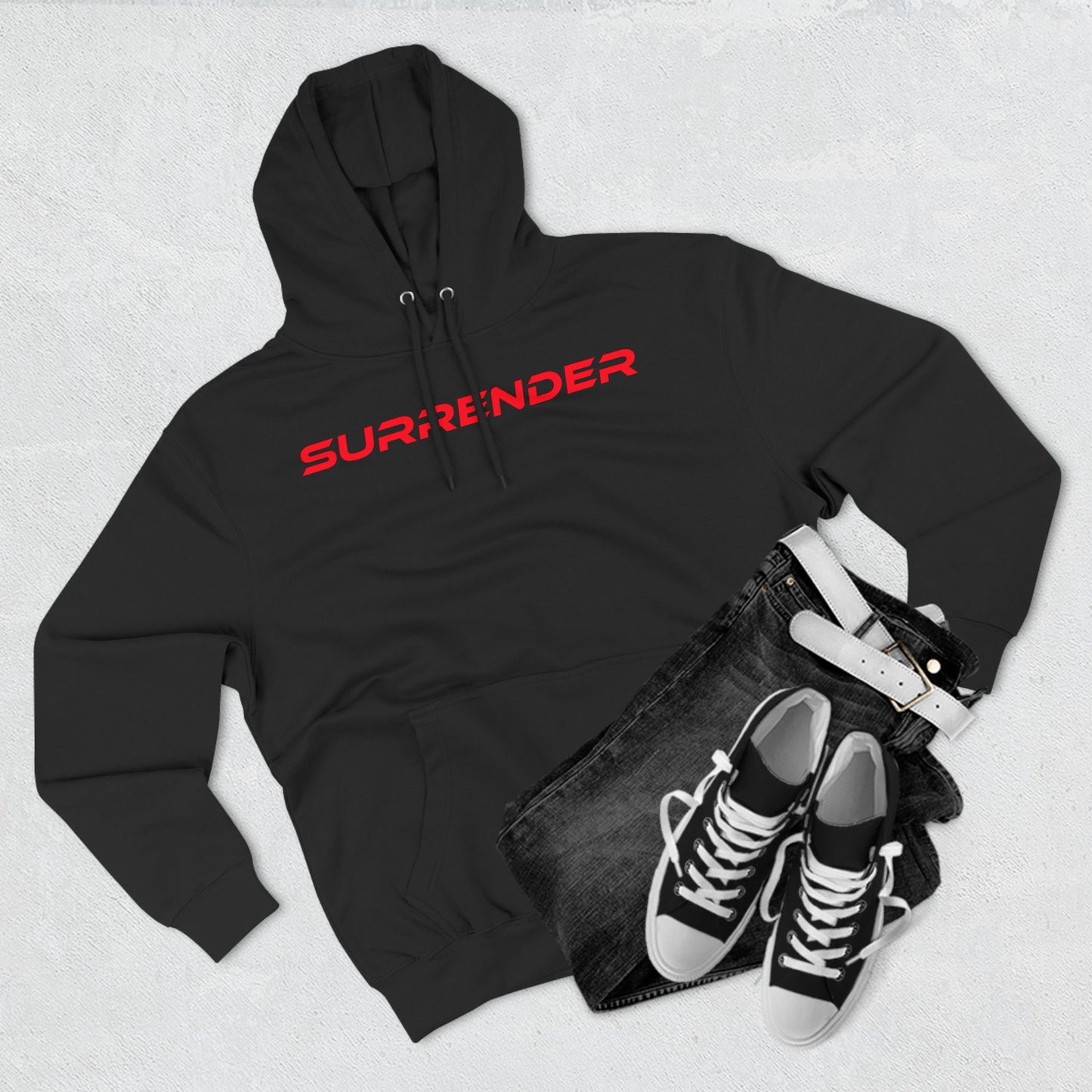 Surrender - Three-Panel Fleece Hoodie