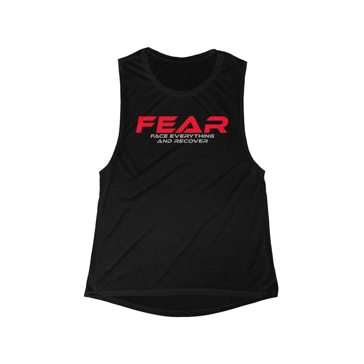 FEAR - Women's Flowy Scoop Muscle Tank