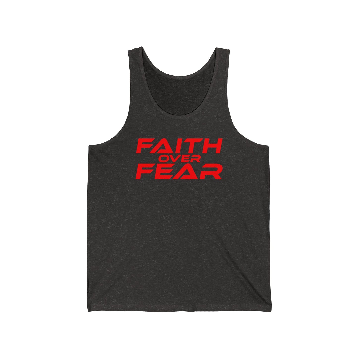 Faith Over Fear - Unisex Jersey Tank