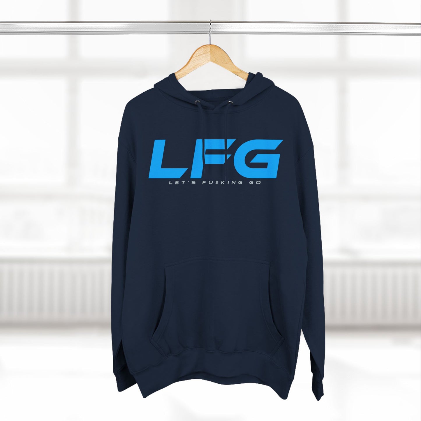 LFG Motivational Fleece Hoodie - Comfortable and Stylish for Everyday Wear