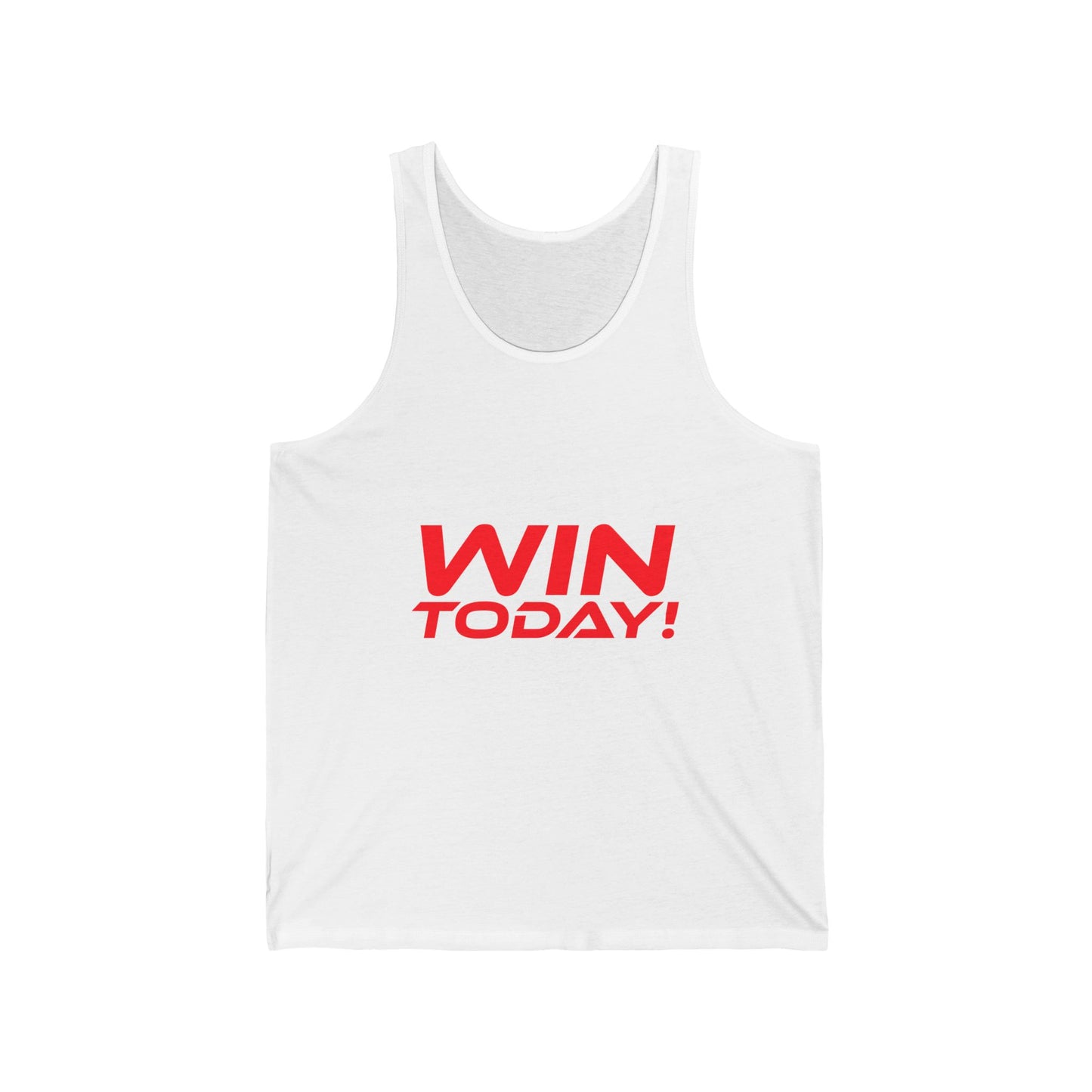 Win Today - Unisex Jersey Tank