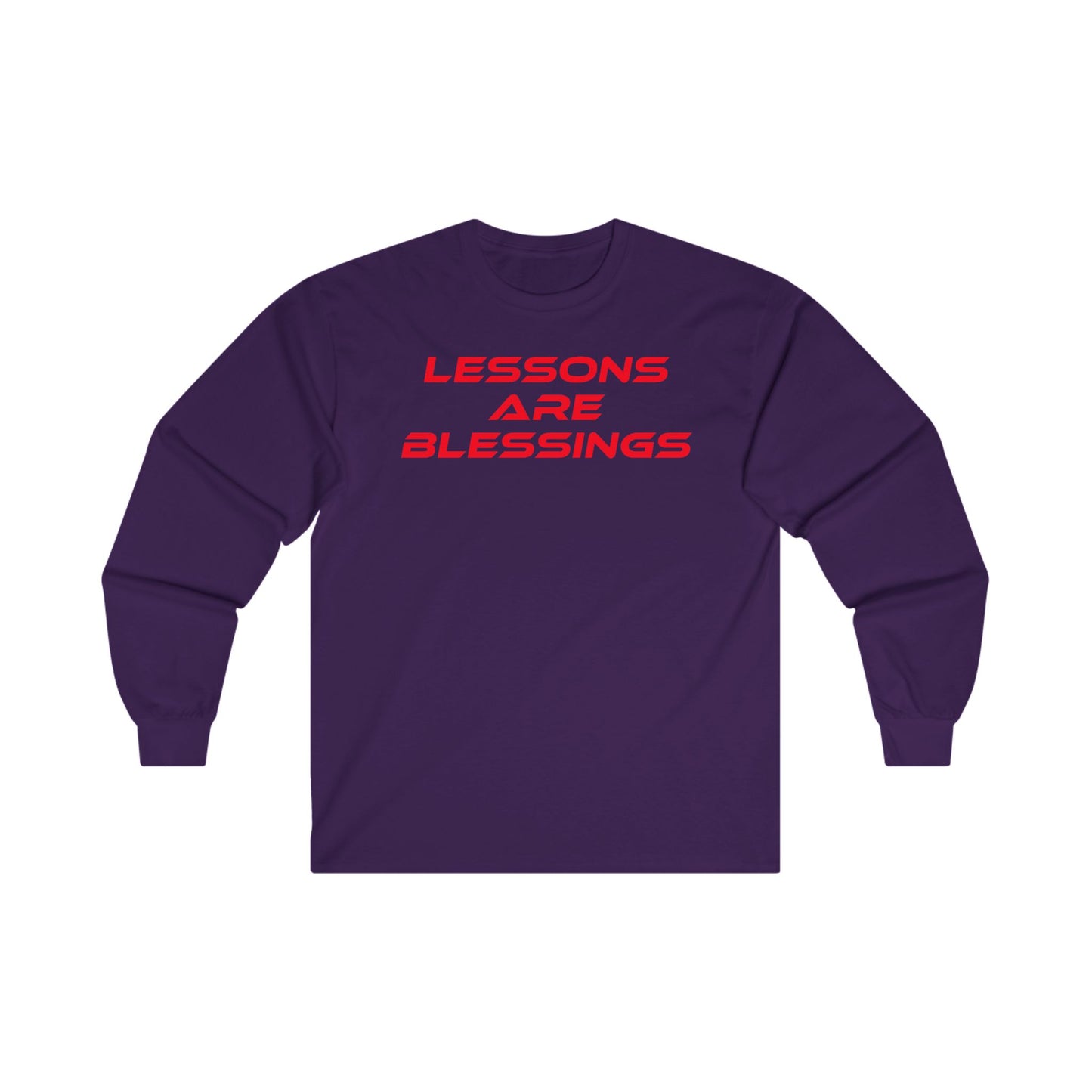 Lessons Are Blessings - Unisex Ultra Cotton Long Sleeve Tee