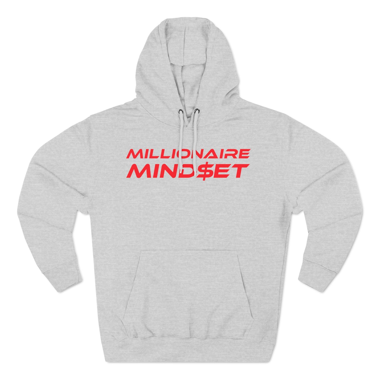 Millionaire Mindset - Fleece Hoodie – Perfect for Entrepreneurs and Dreamers