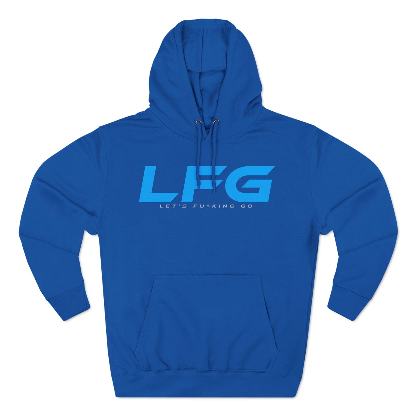 LFG Motivational Fleece Hoodie - Comfortable and Stylish for Everyday Wear