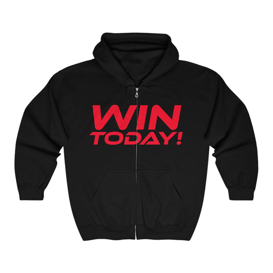 Win Today - Unisex Heavy Blend™ Full Zip Hooded Sweatshirt