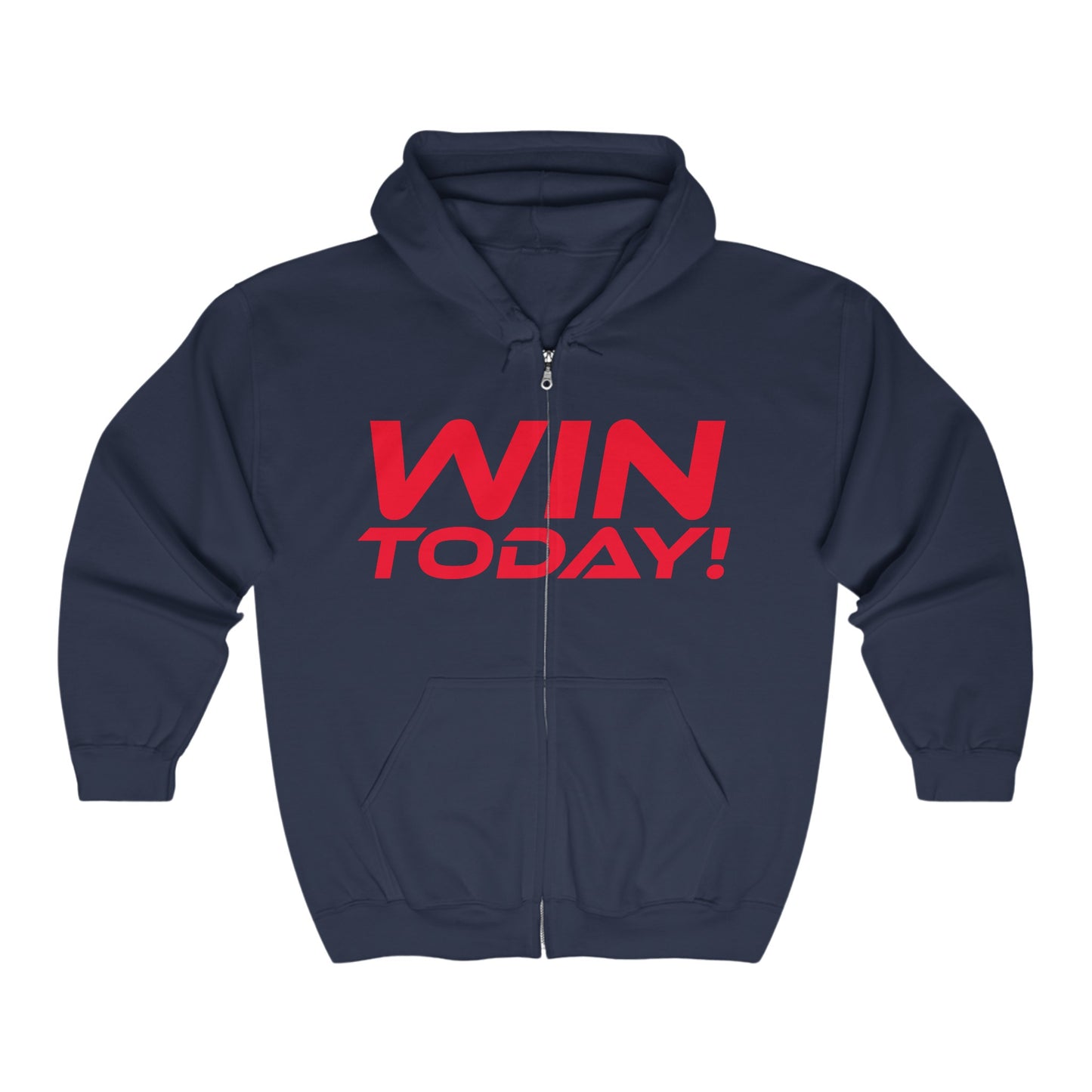 Win Today - Unisex Heavy Blend™ Full Zip Hooded Sweatshirt