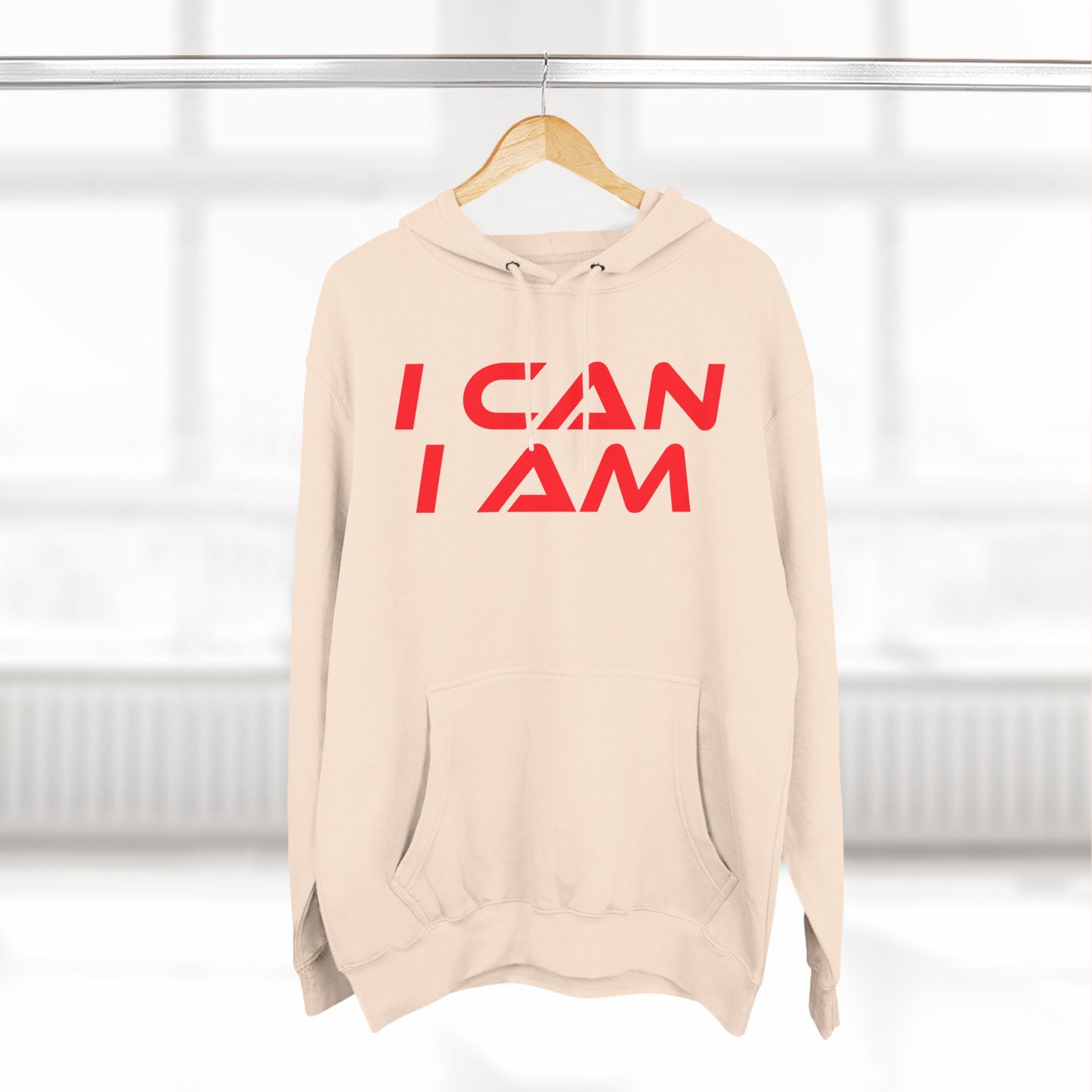 I Can, I Am - Three-Panel Fleece Hoodie