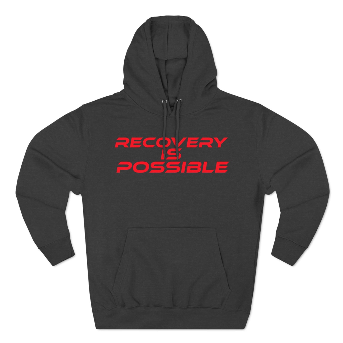 Recovery Is Possible - Fleece Hoodie - Empowering Comfort Wear