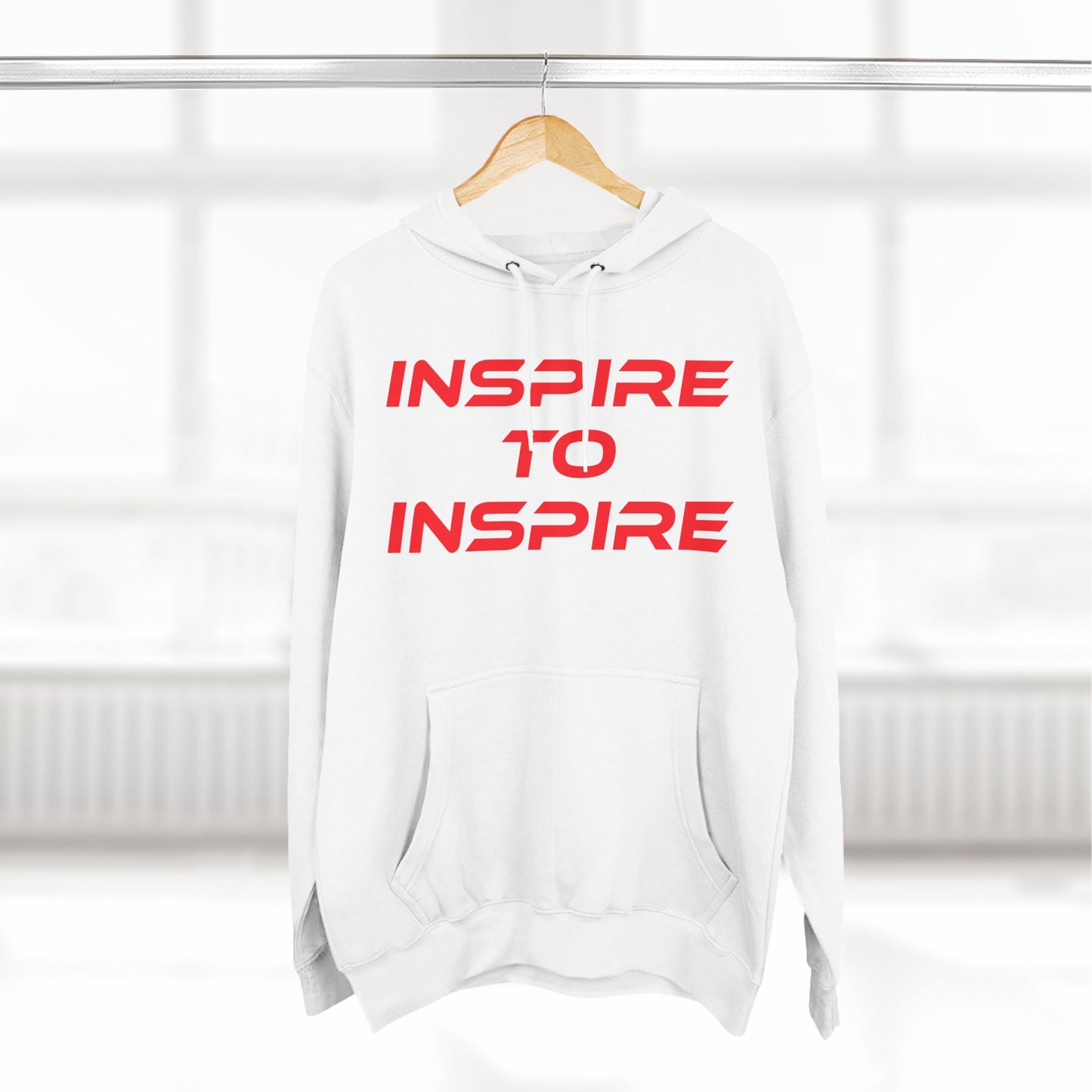 Inspire To Inspire - Three-Panel Fleece Hoodie