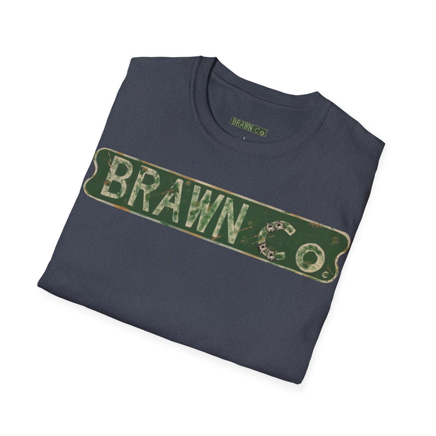 BrawnCo  - Unisex Softstyle Graphic T-Shirt - Casual Comfort Wear