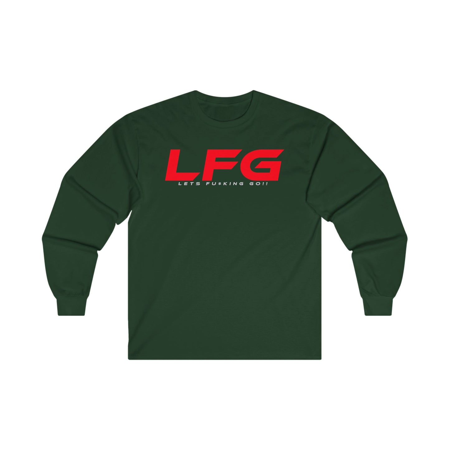 LFG -  Unisex Long Sleeve Tee - LFG (Let's F*cking Go!) - Casual Sportswear