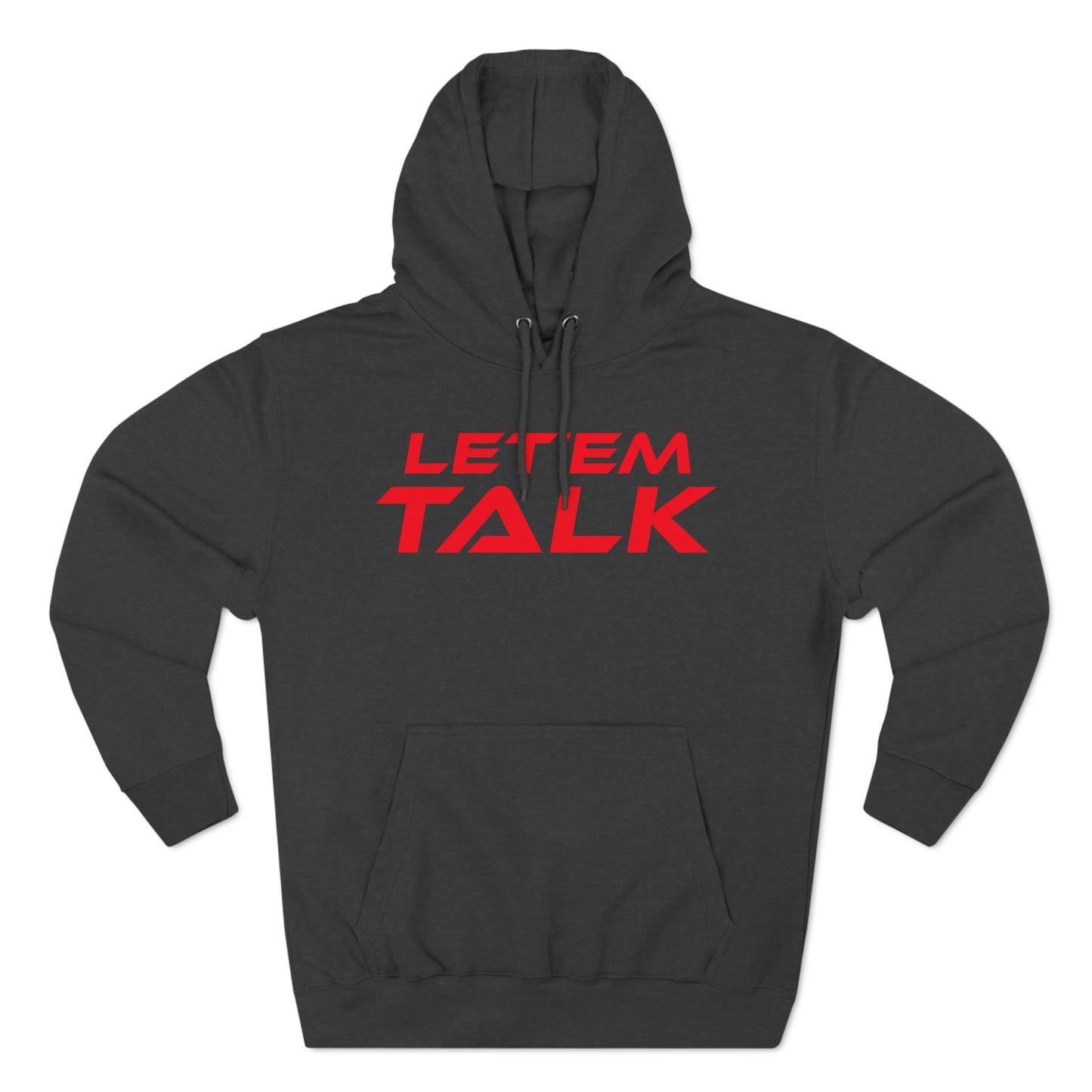 Let 'Em Talk - Fleece Hoodie - Stylish Comfort for Everyday Conversations