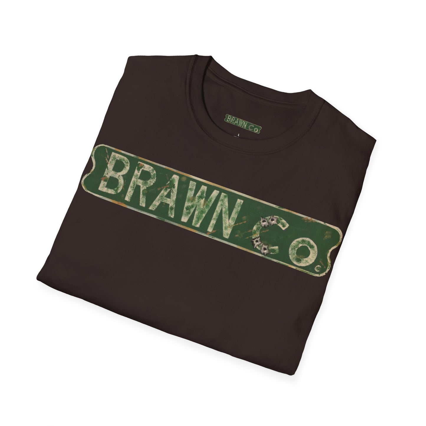 BrawnCo  - Unisex Softstyle Graphic T-Shirt - Casual Comfort Wear